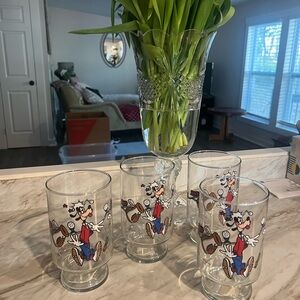 Goofy Character Glass Set